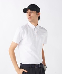 FILA GOLF（フィラゴルフ ）の「【FILA GOLF/フィラゴルフ】半袖ボタンダウンシャツ ゴルフ 吸汗速乾 UVカット ポロシャツ シンプル　おしゃれなギフトに最適！（シャツ/ブラウス）」