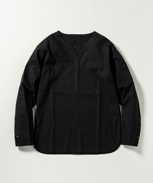 C DIEM（カルペディエム）の「C DIEM(カルペディエム)キーネックロングスリーブTシャツ 長袖Tシャツ (通気性 / 速乾性)（Tシャツ/カットソー・メンズ・ブラック/チャコールグレー/ホワイト・L/XL/S/M）」の10枚目の写真