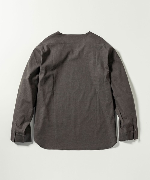 C DIEM（カルペディエム）の「C DIEM(カルペディエム)キーネックロングスリーブTシャツ 長袖Tシャツ (通気性 / 速乾性)（Tシャツ/カットソー・メンズ・ブラック/チャコールグレー/ホワイト・L/XL/S/M）」の4枚目の写真