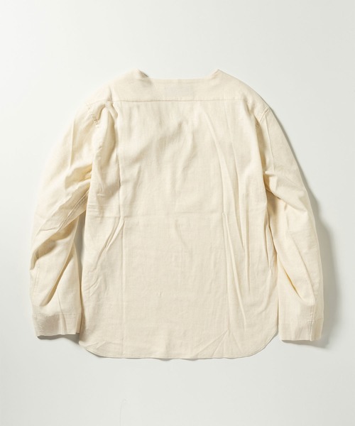 C DIEM（カルペディエム）の「C DIEM(カルペディエム)キーネックロングスリーブTシャツ 長袖Tシャツ (通気性 / 速乾性)（Tシャツ/カットソー・メンズ・ブラック/チャコールグレー/ホワイト・L/XL/S/M）」の11枚目の写真