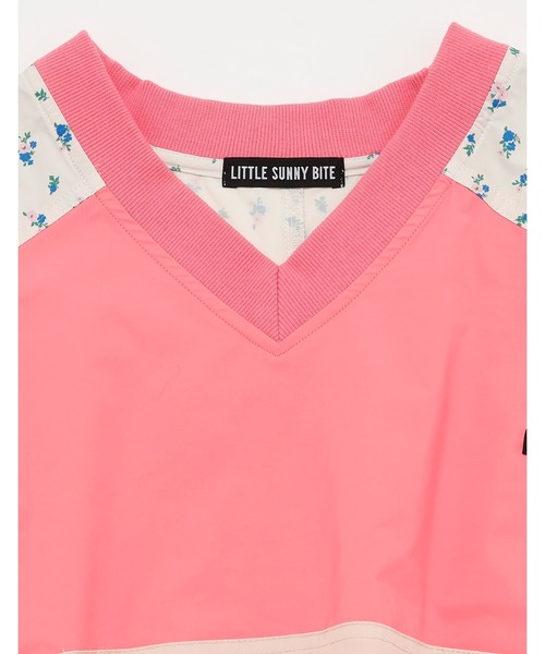 Little sunny bite(リトルサニーバイト)の「『Little sunny bite』nylon top(ナイロンジャケット・レディース・ピンク/ブルー・SMALL)」の20枚目の写真