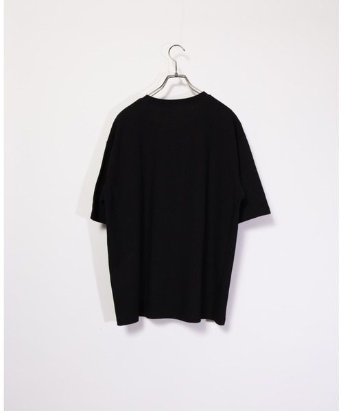ATELANE（アテレーン）の「ATELANE/アテレーン アニマル フラワー JAPAN バックプリント ワンポイント　刺繍　クルーネック Tシャツ（Tシャツ/カットソー・メンズ・ホワイト系/グレー/ベージュ/ブラック/ブラック系/ホワイト系1/サックスブルー系/ブラック系1/ホワイト・LARGE/MEDIUM）」の11枚目の写真