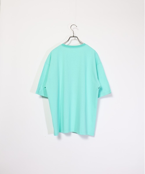 ATELANE（アテレーン）の「ATELANE/アテレーン アニマル フラワー JAPAN バックプリント ワンポイント　刺繍　クルーネック Tシャツ（Tシャツ/カットソー・メンズ・ホワイト系/グレー/ベージュ/ブラック/ブラック系/ホワイト系1/サックスブルー系/ブラック系1/ホワイト・LARGE/MEDIUM）」の12枚目の写真