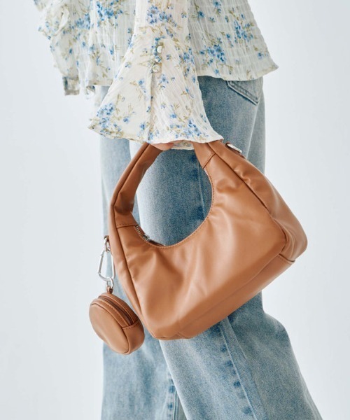 archives（アルシーヴ）の「ボンディングバッグ（ハンドバッグ・レディース・キャメル/ブラック/アイボリー・FREE）」の4枚目の写真