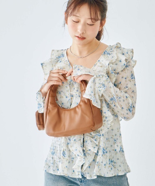 archives（アルシーヴ）の「ボンディングバッグ（ハンドバッグ・レディース・キャメル/ブラック/アイボリー・FREE）」の5枚目の写真