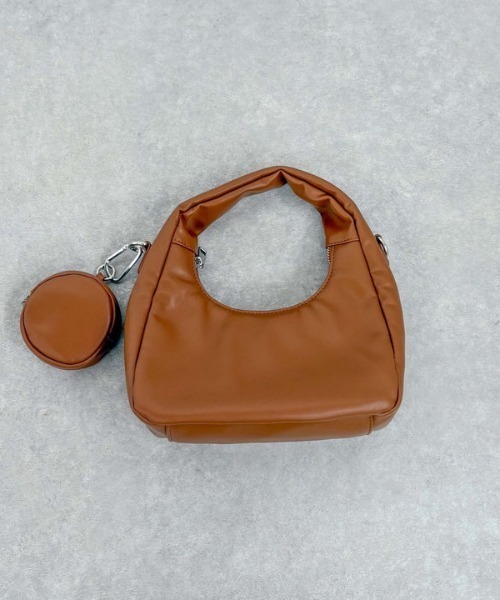 archives（アルシーヴ）の「ボンディングバッグ（ハンドバッグ・レディース・キャメル/ブラック/アイボリー・FREE）」の21枚目の写真