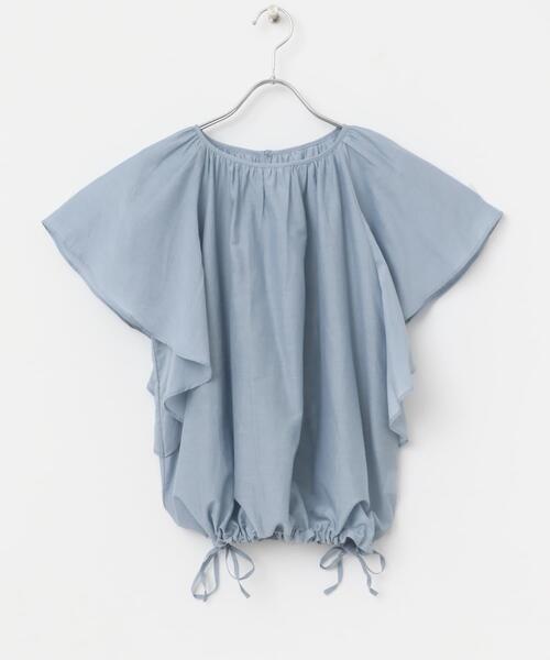 URBAN RESEARCH ROSSO WOMEN（アーバンリサーチ　ロッソ）の「コットンシルクフレアスリーブブラウス（シャツ/ブラウス・レディース・オフホワイト/レッド/ライトブルー・FREE）」の8枚目の写真