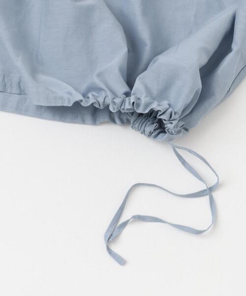 URBAN RESEARCH ROSSO WOMEN（アーバンリサーチ　ロッソ）の「コットンシルクフレアスリーブブラウス（シャツ/ブラウス・レディース・オフホワイト/レッド/ライトブルー・FREE）」の7枚目の写真