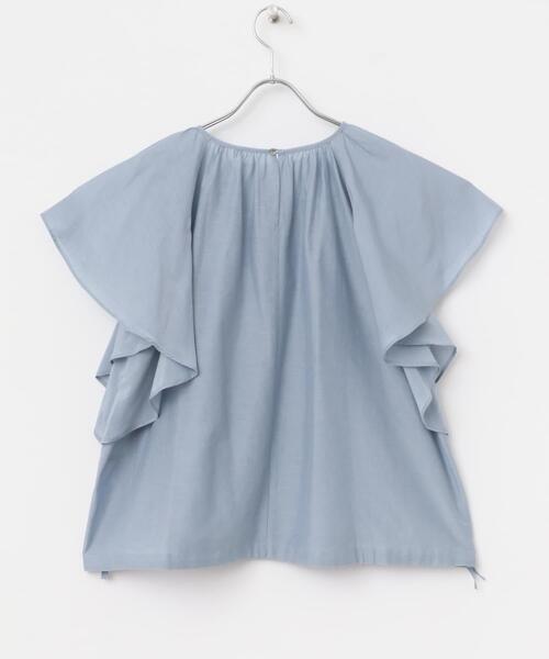 URBAN RESEARCH ROSSO WOMEN（アーバンリサーチ　ロッソ）の「コットンシルクフレアスリーブブラウス（シャツ/ブラウス・レディース・オフホワイト/レッド/ライトブルー・FREE）」の6枚目の写真