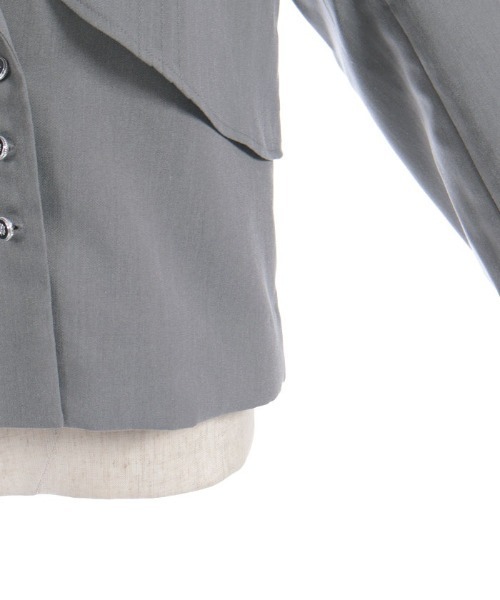 axes femme（アクシーズファム）の「２ＷＡＹテーラージャケット（テーラードジャケット・レディース・ブラック/グレー・FREE）」の18枚目の写真