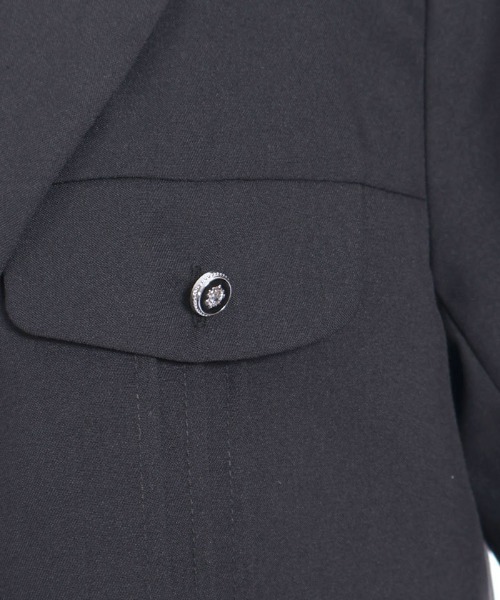 axes femme（アクシーズファム）の「２ＷＡＹテーラージャケット（テーラードジャケット・レディース・ブラック/グレー・FREE）」の9枚目の写真