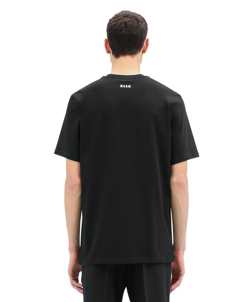MSGM(エムエスジーエム)の「MSGM! 刺繍ロゴTシャツ(Tシャツ/カットソー・メンズ・ブラック/オフホワイト・S/M/L/XS)」の11枚目の写真