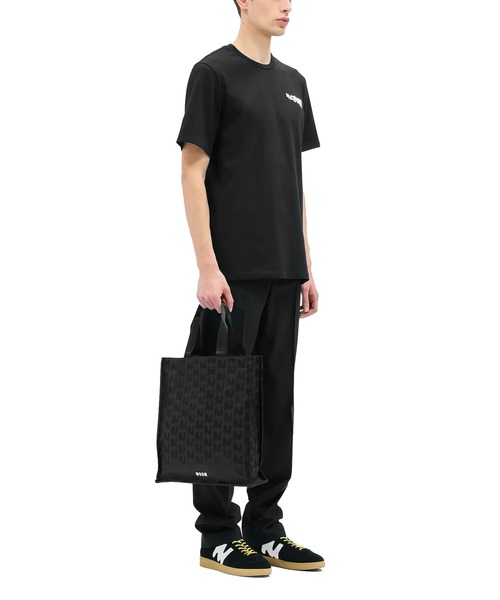 MSGM(エムエスジーエム)の「MSGM! 刺繍ロゴTシャツ(Tシャツ/カットソー・メンズ・ブラック/オフホワイト・S/M/L/XS)」の12枚目の写真