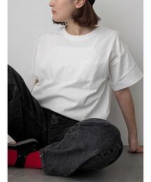 Samansa Mos2 | 【USAコットン】Tシャツ(Tシャツ/カットソー)