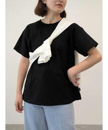 Samansa Mos2 | 【USAコットン】Tシャツ(Tシャツ/カットソー)