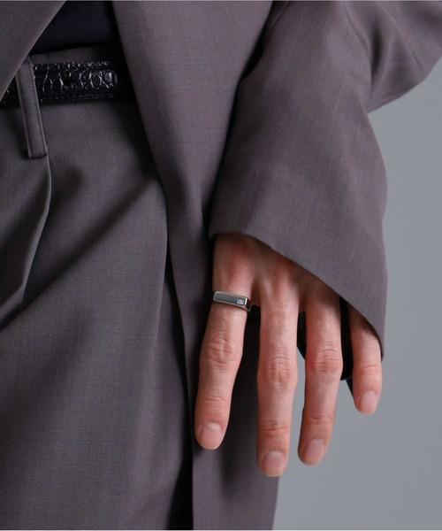 UK シルバー シグネットリング 18号 ライオン セール】【限定展開】“LH-1”アーバンシグネットリング/type1