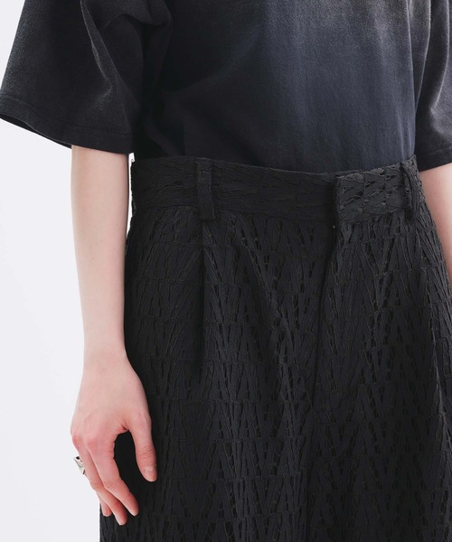 selle glant（セレグランテ）の「CODE LACE WIDE SLACKS PANTS/コードレースワイドスラックスパンツ（スラックス・メンズ・ブラック/ネイビー・LARGE/SMALL/MEDIUM）」の7枚目の写真