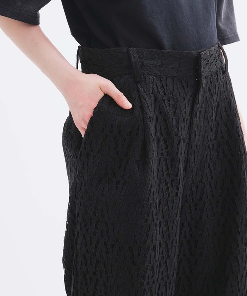 selle glant（セレグランテ）の「CODE LACE WIDE SLACKS PANTS/コードレースワイドスラックスパンツ（スラックス・メンズ・ブラック/ネイビー・LARGE/SMALL/MEDIUM）」の8枚目の写真