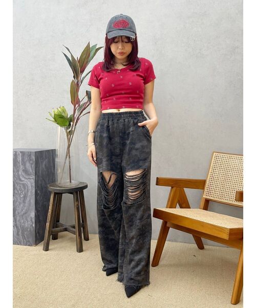 EVRIS(エヴリス)の「EVRIS CLUBロゴキャップ(キャップ・レディース・ブラック/カーキ・FREE)」の21枚目の写真