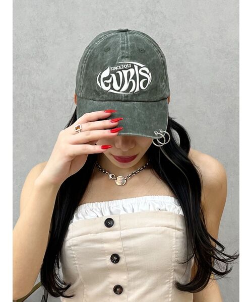 EVRIS(エヴリス)の「EVRIS CLUBロゴキャップ(キャップ・レディース・ブラック/カーキ・FREE)」の15枚目の写真