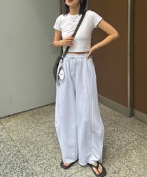 STELLA FISH | Wide Sweat Pants(スウェットパンツ)