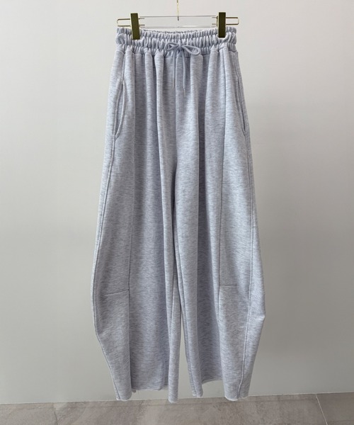 STELLA FISH(ステラフィッシュ)の「Wide Sweat Pants(スウェットパンツ・レディース・グレー・FREE)」の13枚目の写真