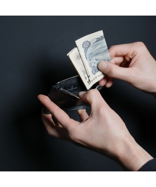 JAM HOME MADE（ジャムホームメイド）の「4NK trick ミニ ジップコインウォレット (METAL) メンズ レディース（コインケース・メンズ・ブラック・ONE SIZE）」の10枚目の写真