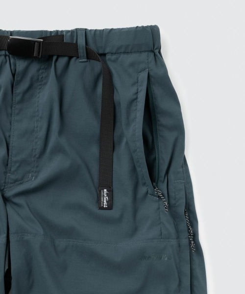 WILD THINGS(ワイルドシングス)の「WILD THINGS FUSION TECH CONVERTIBLE PANTS(ワイルドシングス フュージョンテック コンバーチブルパンツ)(その他パンツ・メンズ・グリーン系/ブラック・MEDIUM/LARGE)」の4枚目の写真