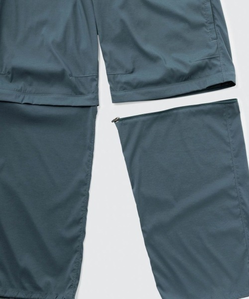 WILD THINGS(ワイルドシングス)の「WILD THINGS FUSION TECH CONVERTIBLE PANTS(ワイルドシングス フュージョンテック コンバーチブルパンツ)(その他パンツ・メンズ・グリーン系/ブラック・MEDIUM/LARGE)」の7枚目の写真