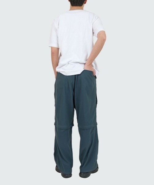 WILD THINGS(ワイルドシングス)の「WILD THINGS FUSION TECH CONVERTIBLE PANTS(ワイルドシングス フュージョンテック コンバーチブルパンツ)(その他パンツ・メンズ・グリーン系/ブラック・MEDIUM/LARGE)」の10枚目の写真