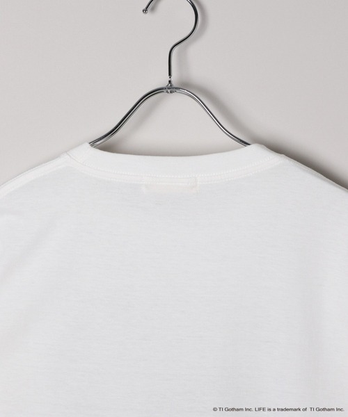 A part by（アパートバイ）の「【WEB限定】LIFE_レタリングフォトTシャツ（Tシャツ/カットソー・レディース・オフホワイト/ラベンダー/イエロー系その他・FREE）」の13枚目の写真