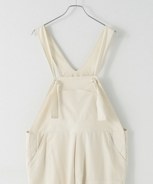 EMILY WEEK(エミリーウィーク)の「【BASERANGE/ベースレンジ】GREN OVERALL / JUGRO-WS-SU25(サロペット/オーバーオール・レディース・アイボリー・X-SMALL)」の3枚目の写真