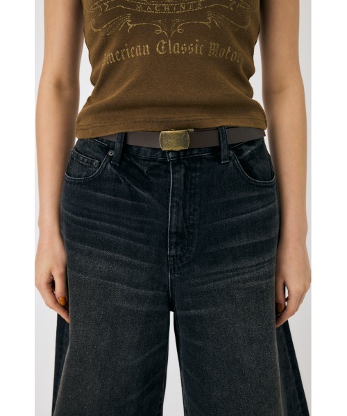 MOUSSY（マウジー）の「ROLLER BUCKLE ベルト（ベルト・レディース・ブラック/ブラウン・FREE）」の13枚目の写真