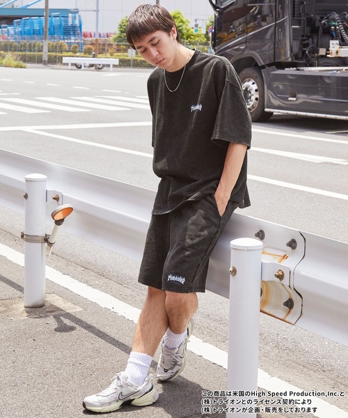 THRASHER/スラッシャー 別注 セットアップ ヴィテージ加工スノー