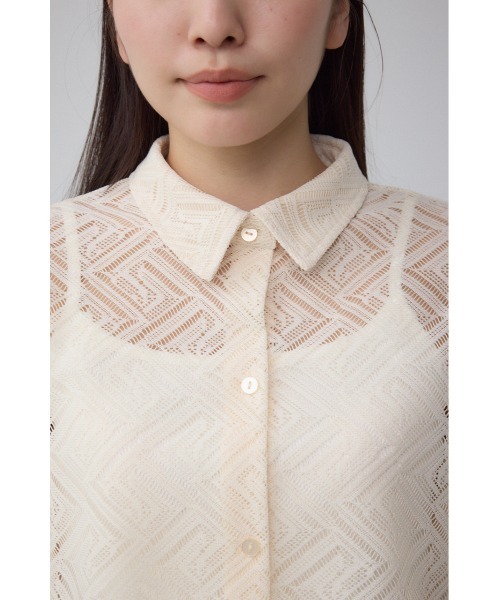 セール】レース半袖シャツ（シャツ/ブラウス）｜AZUL BY MOUSSY