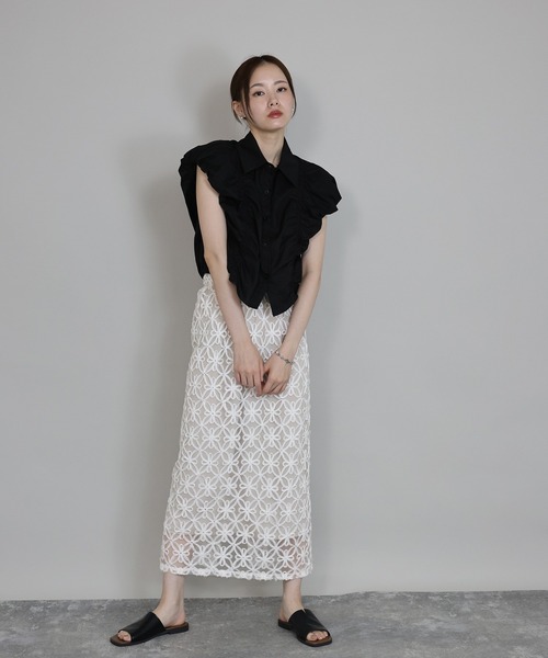 春♪ SSコレクション♪wafflishwaffleタイトスカート woman0