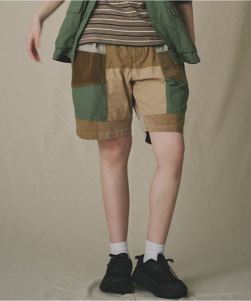 エディション　パッチワークチノパンツ　未使用 セール】Universal Style Wear パッチワーク チノ（チノパンツ