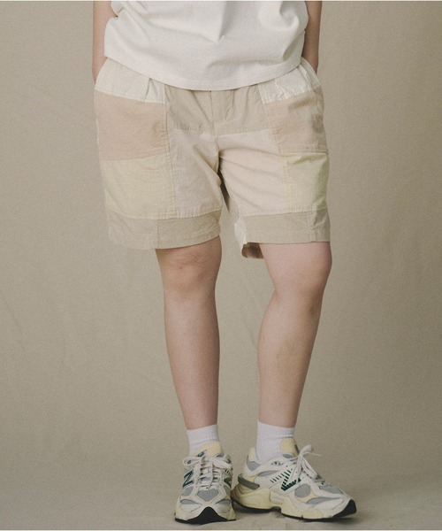 A エース　パッチワーク　チノショーツ オールドJ.CREW 90s チノパッチワークショーツ ショートパンツ