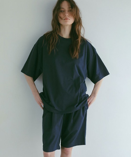 three dots パウダリーコットンTee（Tシャツ/カットソー）｜ETRE