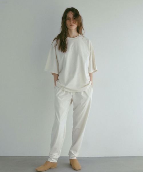 【期間限定送料無料】 three dots パウダリーコットンTee（Tシャツ/カットソー）｜ETRE トップス
