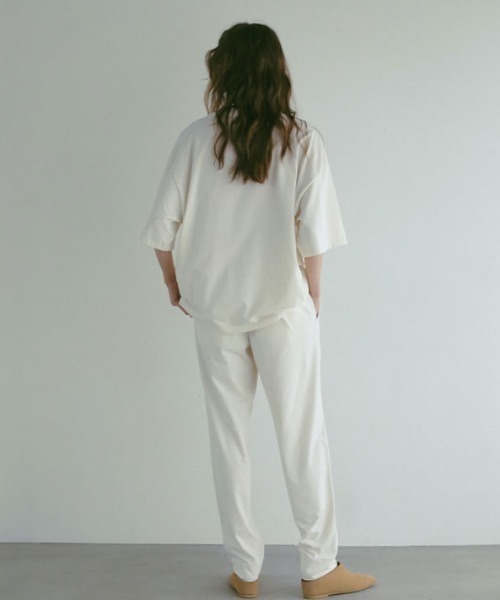 three dots パウダリーコットンTee（Tシャツ/カットソー）｜ETRE