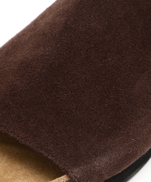 ETRE TOKYO(エトレトウキョウ)の「スウェードフットベッドサンダル(サンダル・レディース・ライトベージュ/ブラウン/ベージュ・37/36/38)」の19枚目の写真