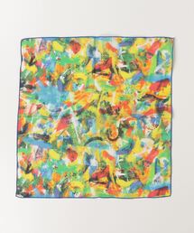 COCO WALK（ココウォーク）の「エリックカール アート大判ハンカチ(ﾍﾟｲﾝﾃｨﾝｸﾞ)（ハンカチ/ハンドタオル）」