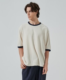 markaware | ORGANIC COTTON PILE RINGER PILE TEE(Tシャツ/カットソー)