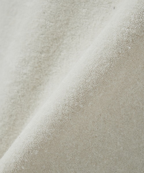 markaware(マーカウェア)の「ORGANIC COTTON PILE RINGER PILE TEE(Tシャツ/カットソー・メンズ・ブラック/ネイビー/ホワイト・1/2)」の12枚目の写真
