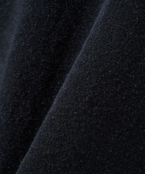 markaware(マーカウェア)の「ORGANIC COTTON PILE RINGER PILE TEE(Tシャツ/カットソー・メンズ・ブラック/ネイビー/ホワイト・1/2)」の21枚目の写真