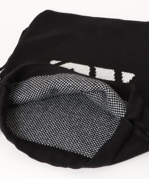 mignon(ミニョン)の「【Mignon/ミニョン】MG LOGO KNAPSACK / ロゴ ナップサック(バックパック/リュック・レディース・アイボリー/ブラック・FREE)」の4枚目の写真