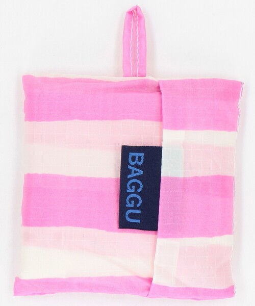 BAGGU(バグー)の「BAGGU/バグゥ BABY BAGGU ナイロン ベイビーバグゥ(エコバッグ/サブバッグ・レディース・ブルー/ピンク・ONE SIZE)」の7枚目の写真