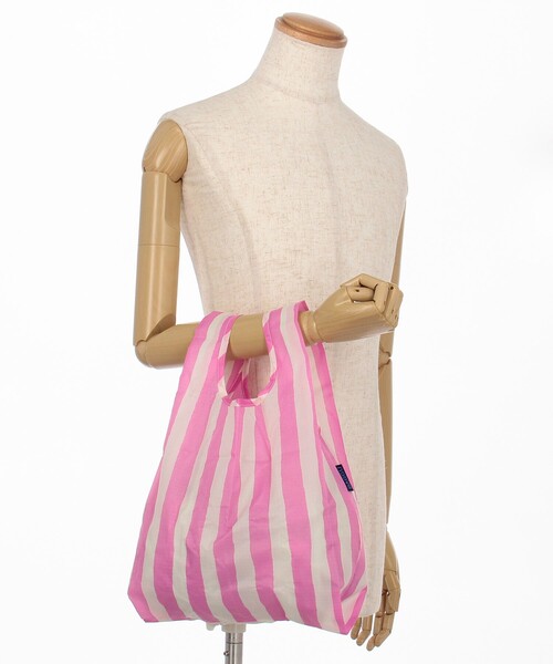 BAGGU(バグー)の「BAGGU/バグゥ BABY BAGGU ナイロン ベイビーバグゥ(エコバッグ/サブバッグ・レディース・ブルー/ピンク・ONE SIZE)」の9枚目の写真
