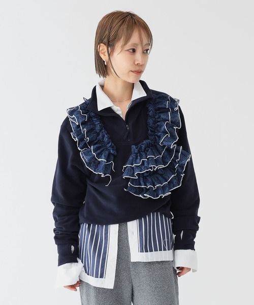 別注】Orfeo × maturely / フリース ハーフジップ（その他トップス